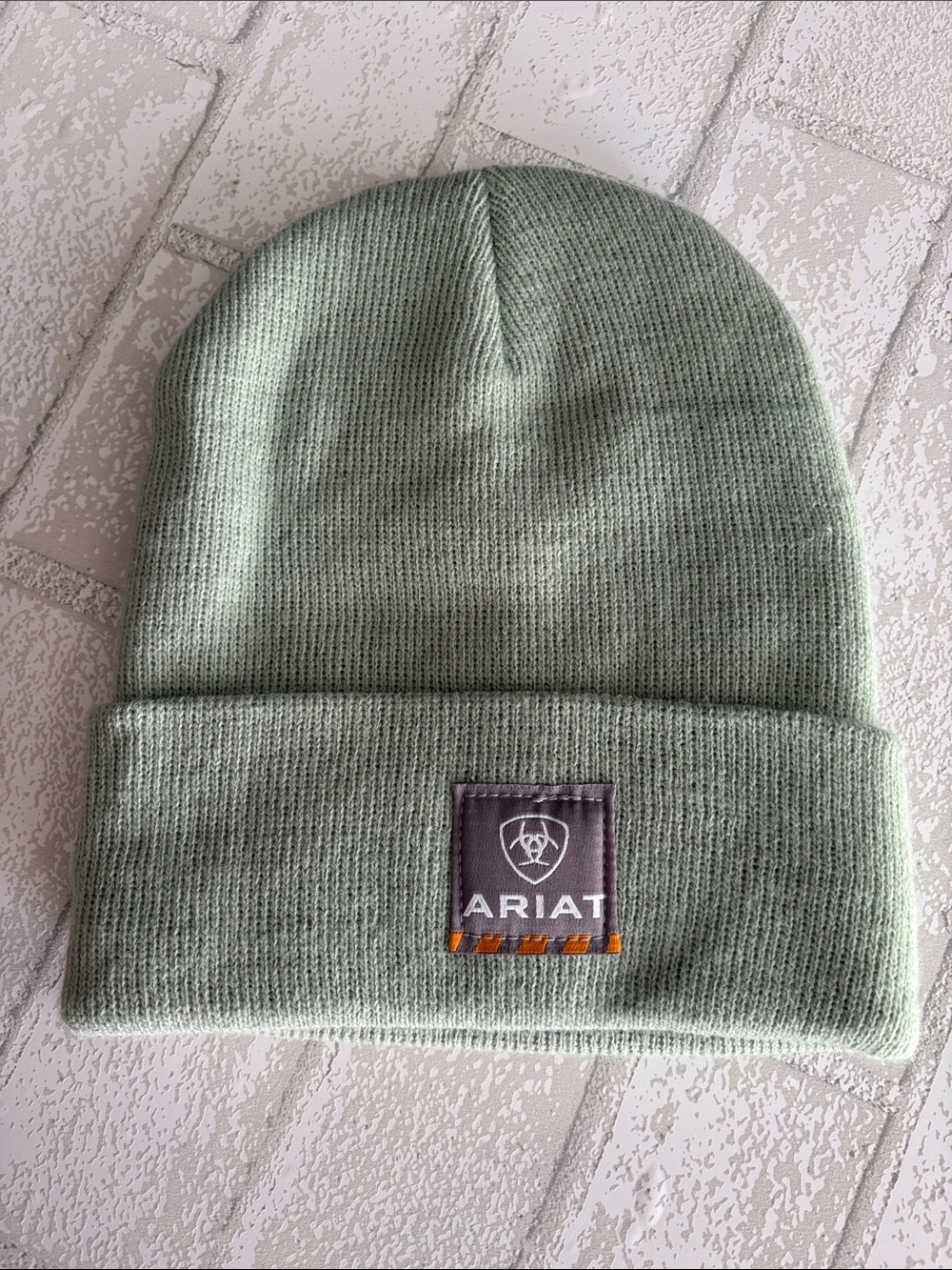 Ariat Sage Green Knit Beanie brand new